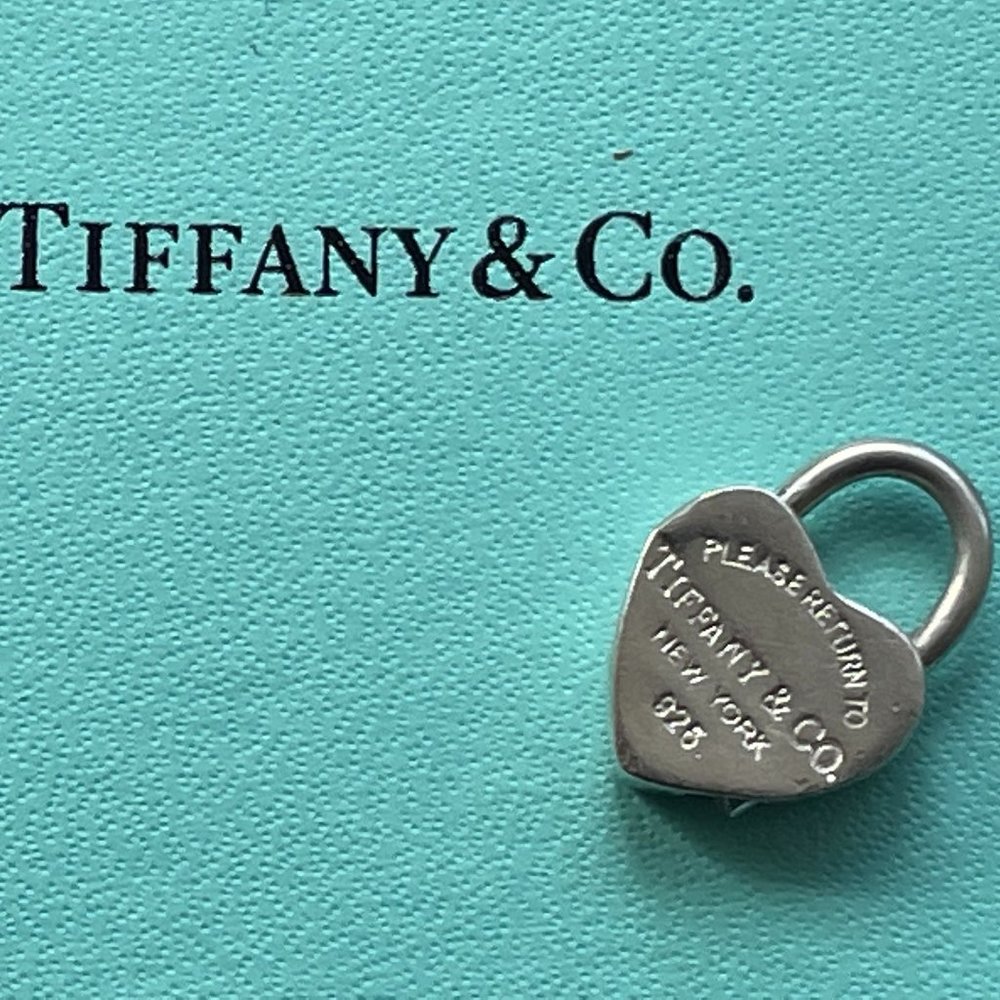 Tiffany & Co Sterling Silver Heart Lock Pendant